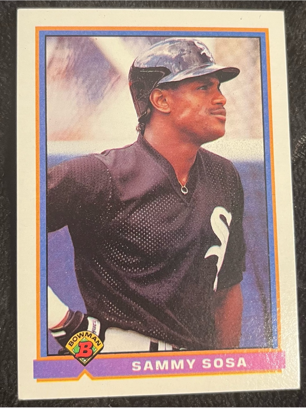 Sammy Sosa Baseball Trading Card - Black Jersey
